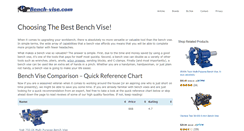 Desktop Screenshot of bench-vise.com